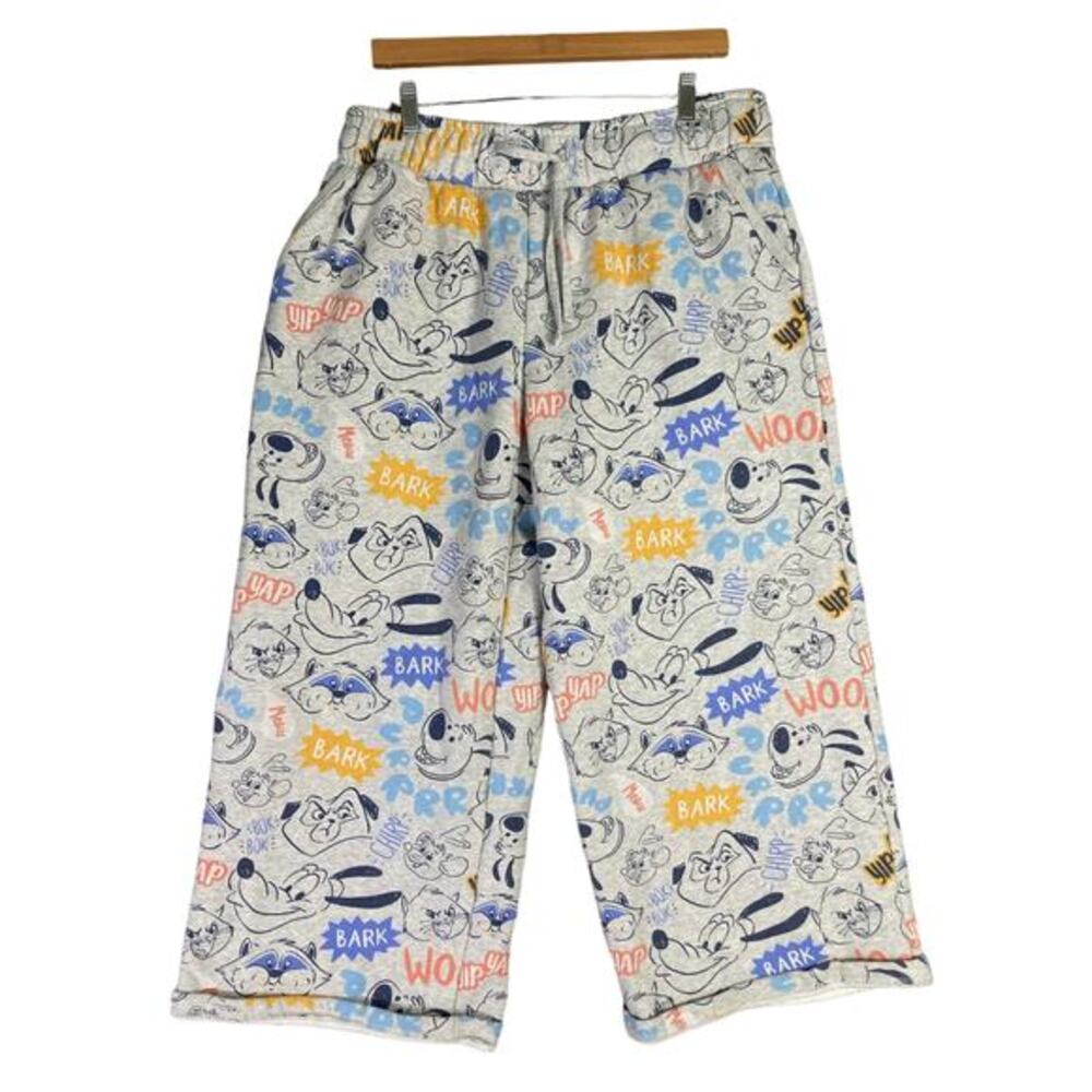 Disney Parks Dogs Women’s Lounge Pants Size L Multicolor Casual Pull On